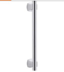 KOHLER Rubicon 16 in. Grab Bar in Polished Chrome