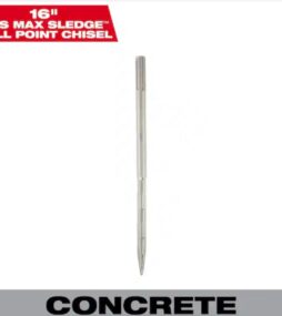 Milwaukee 16 in. SLEDGE SDS-MAX Bull Point Chisel