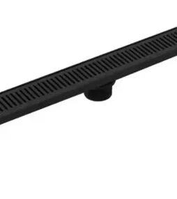 VIGO Elan 24 in Linear Shower Drain in Matte Black