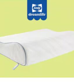 Sealy Dreamlife Contour Memory Foam Standard Pillow