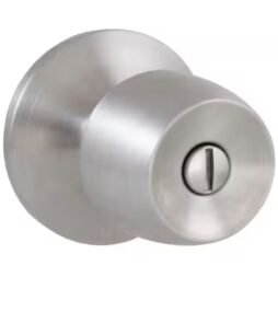 Defiant Brandywine Stainless Steel Bed/Bath Door Knob