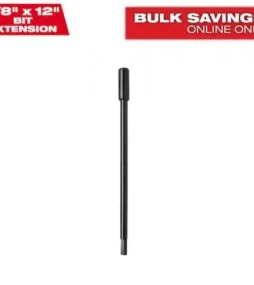 Milwaukee 12 in. x 3/8 in. Bit Extension for Selfeed Bits and Hole Saws