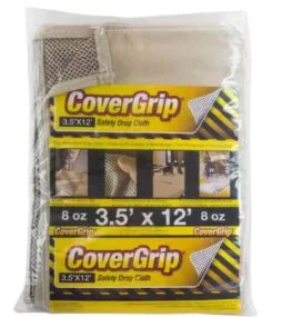 CoverGrip 3.5 ft. x 12 ft. Canvas Drop Cloth