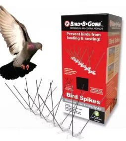 Bird B Gone Enviro Spike 10 ft. x 5 in. Stainless Steel Bird Spikes Deterrent
