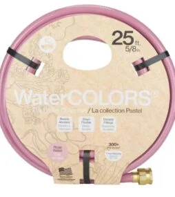 Swan Weatherflex 5/8 in. x 25 ft. Medium Duty Hose, Pink