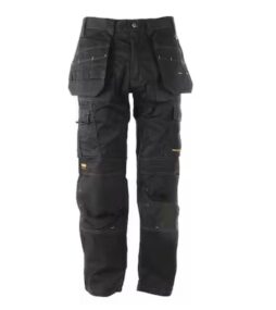 DEWALT ProTradesman Men's 36 in. W x 31 in. L Black Polyester/Cotton/Elastane Heavy-Duty Stretch Work Pant